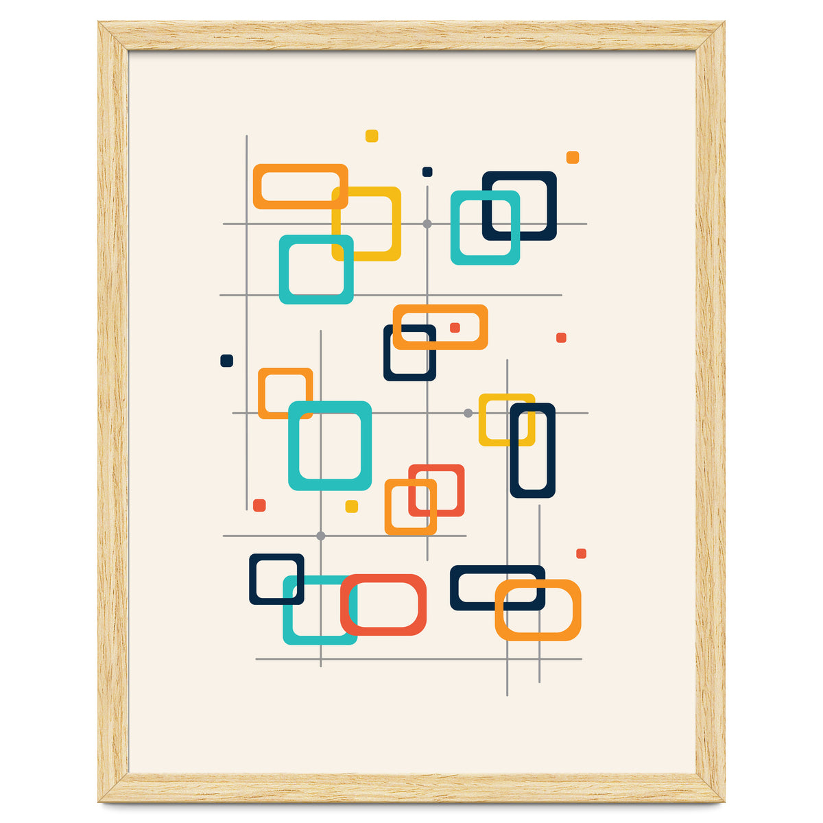 Mid Century Modern Geometry 016