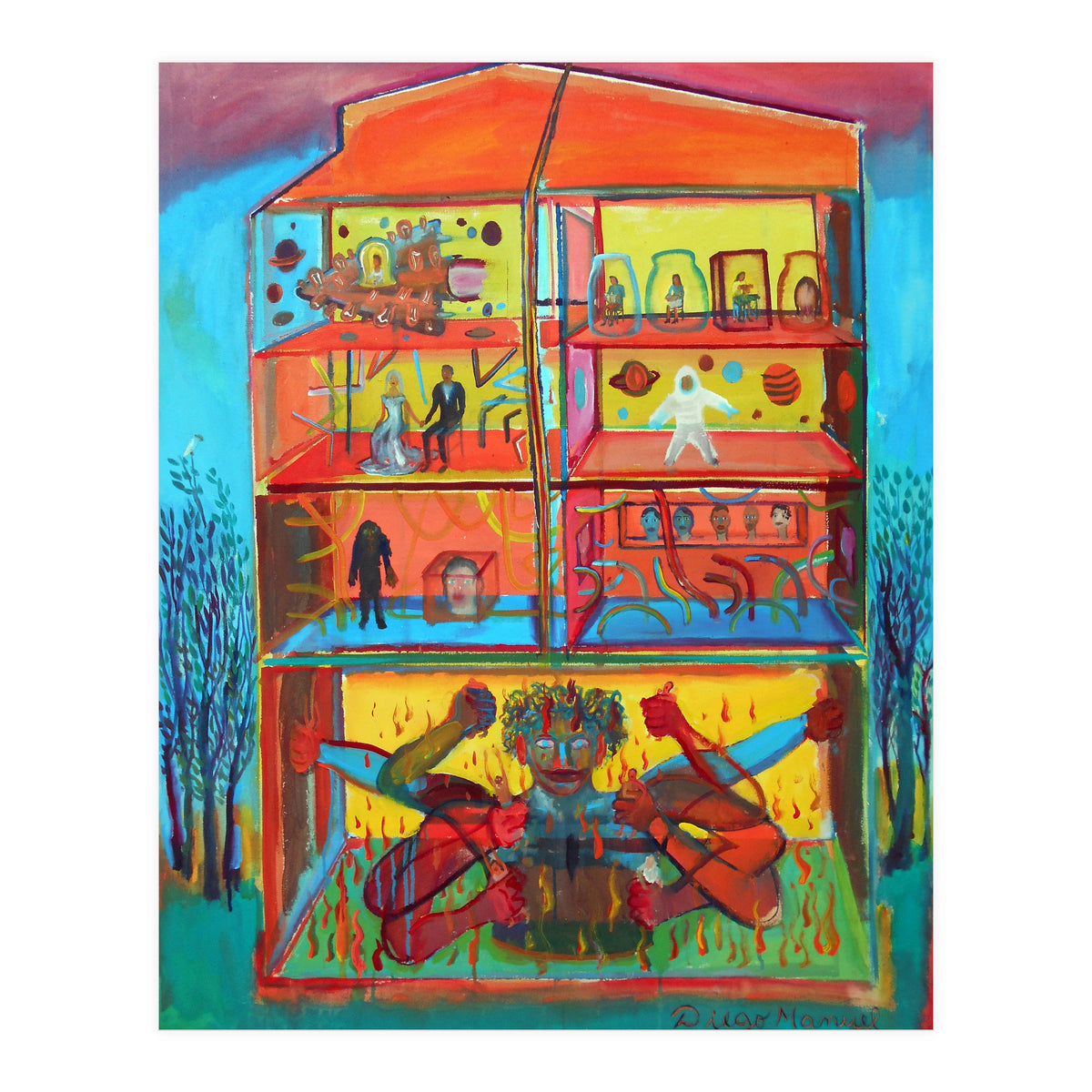 Casa De Habitaciones Inesperadas (Print Only)