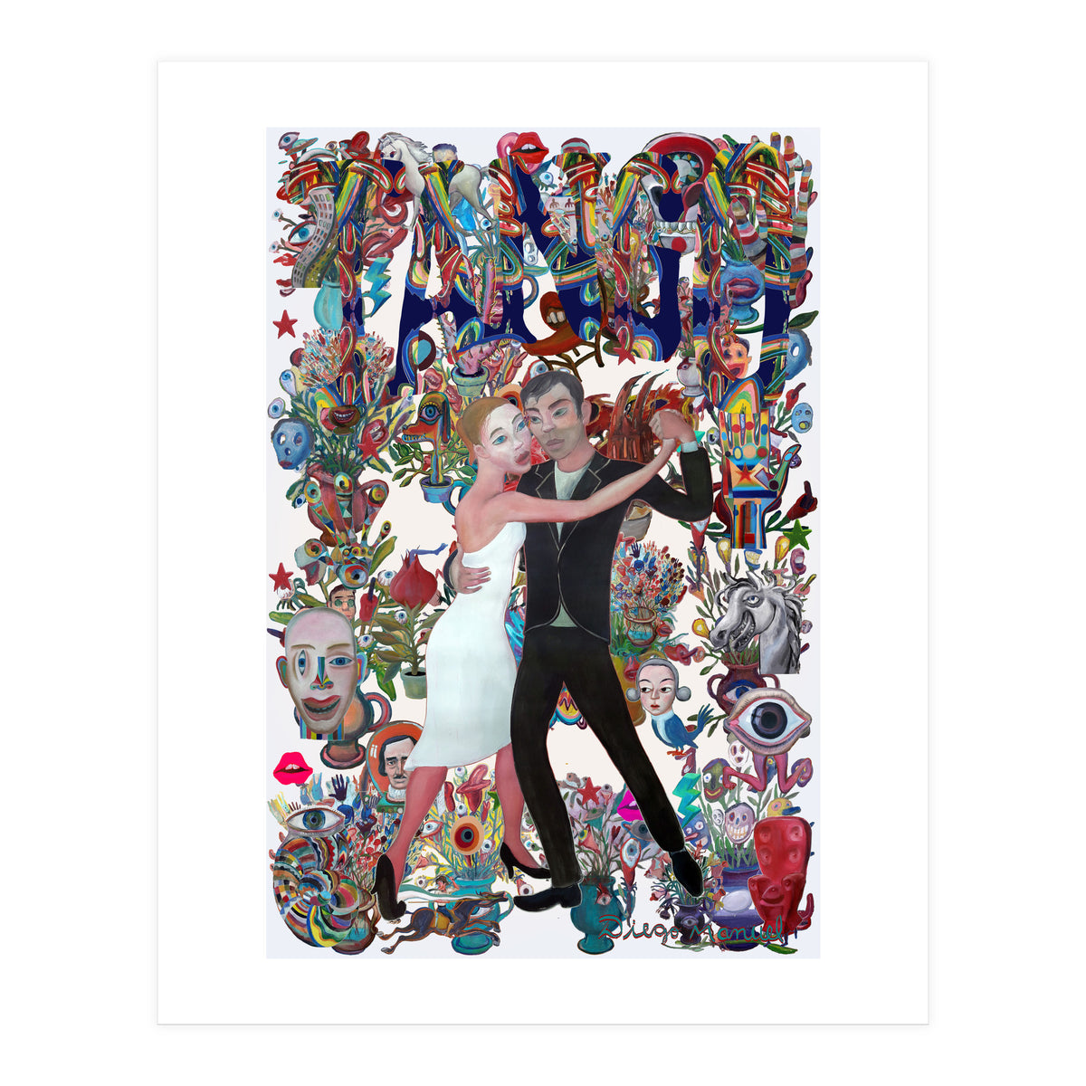 Tango Nuevo Tapiz 2 (Print Only)