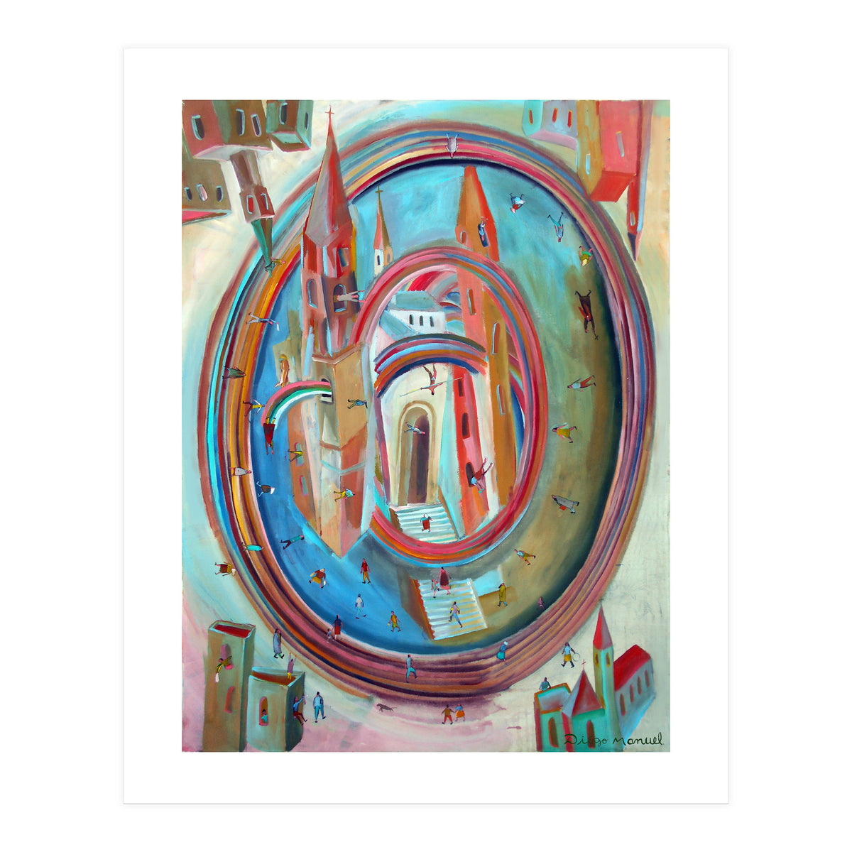 Plaza Redonda B (Print Only)