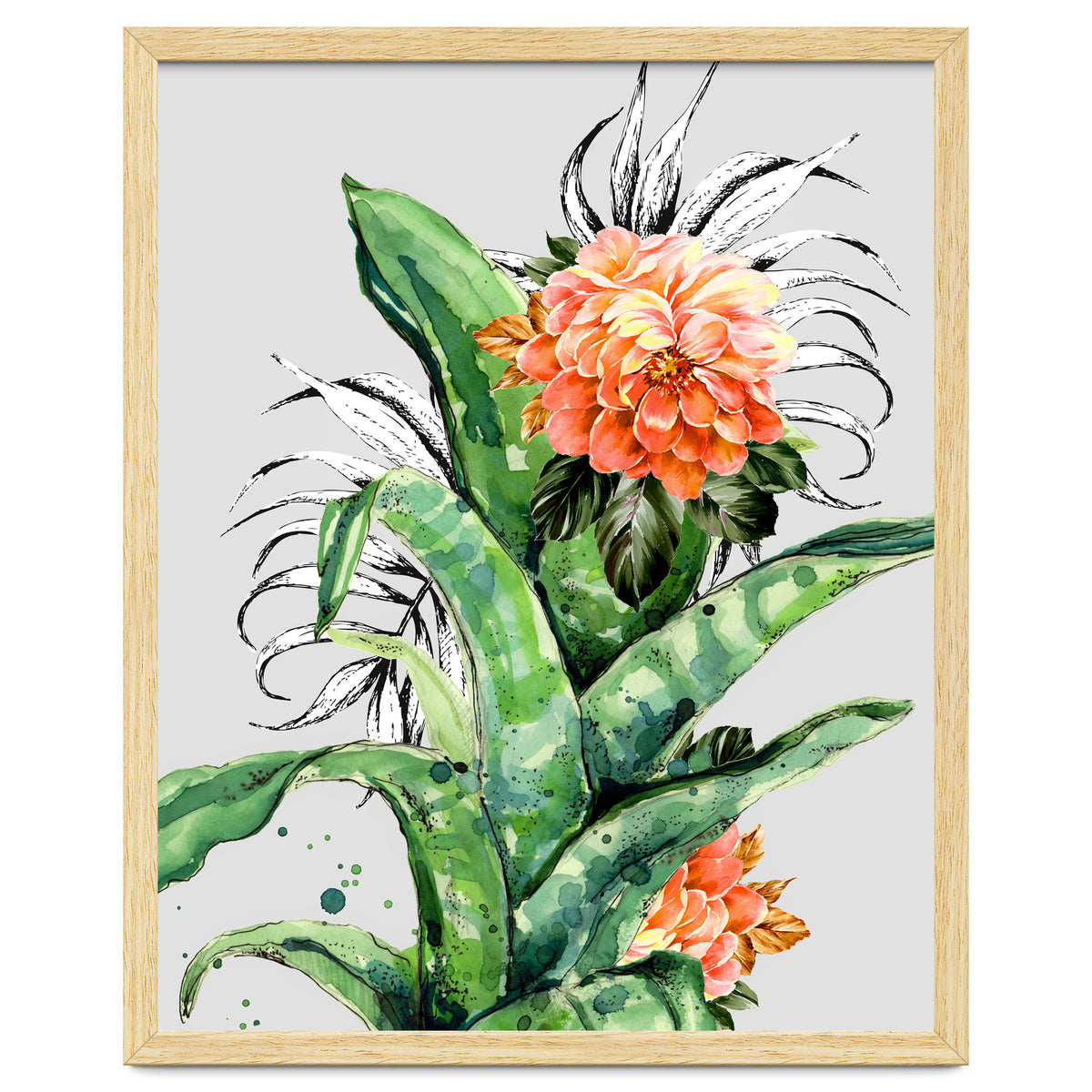 Collage of florid nature