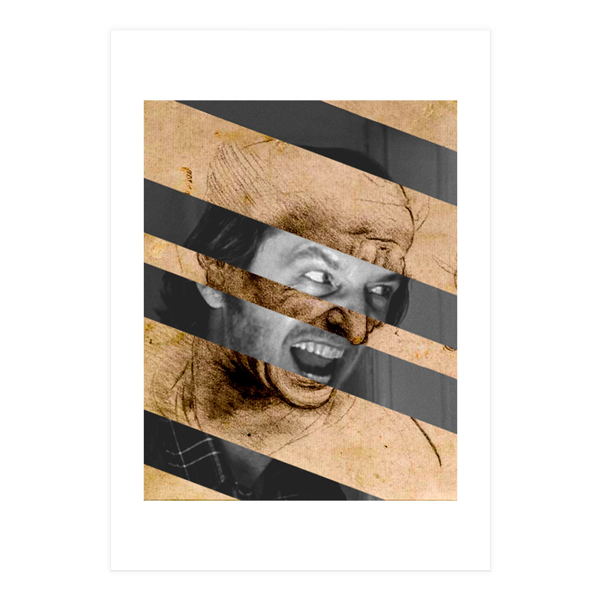 Leonardo Da Vincis Head For Th (Print Only)