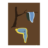 La Persistencia De La Memoria Minimalist (Print Only) thumbnail