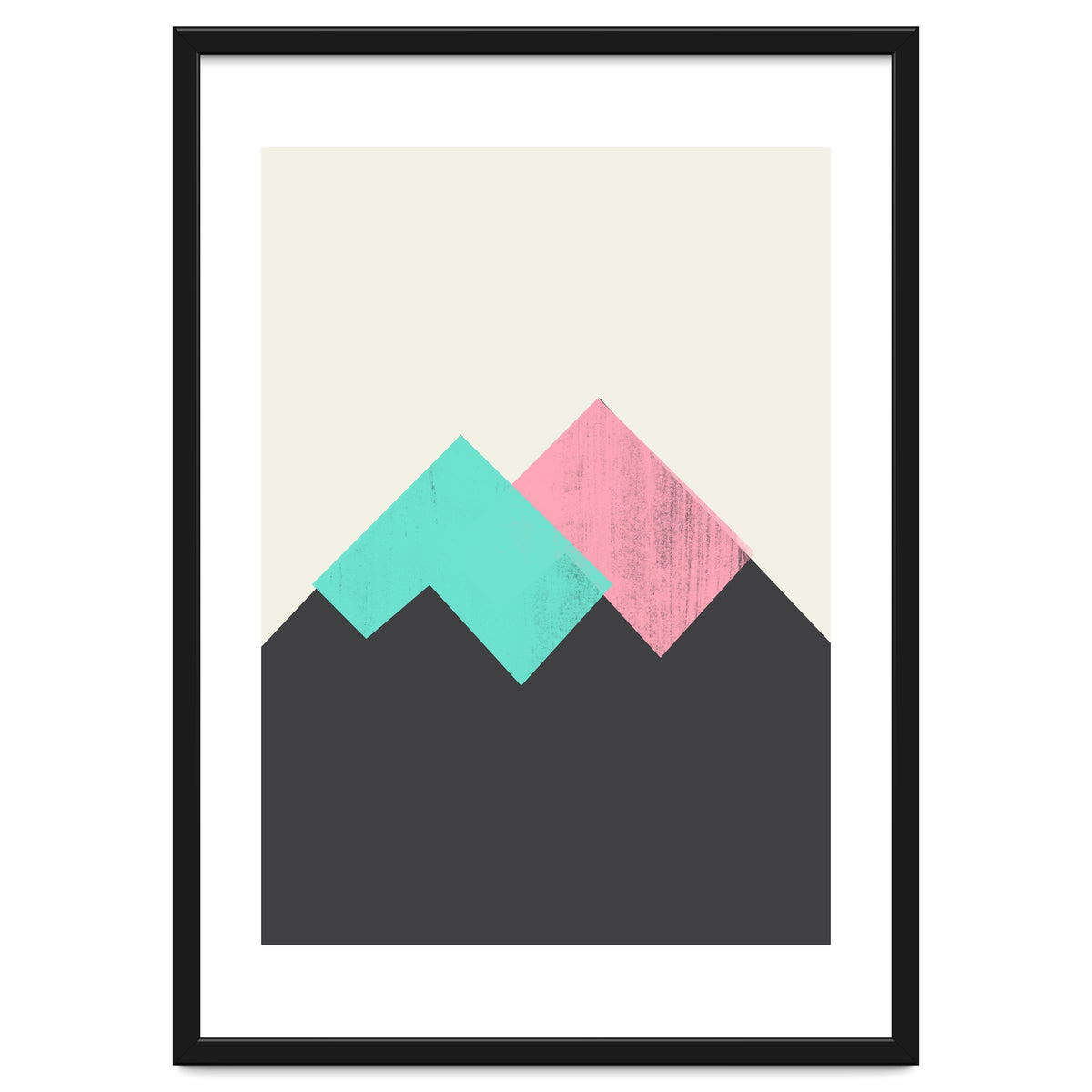 Pastel Mountains I
