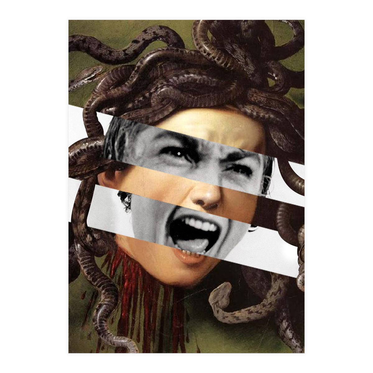 Caravaggio's Medusa & Psycho (Print Only)