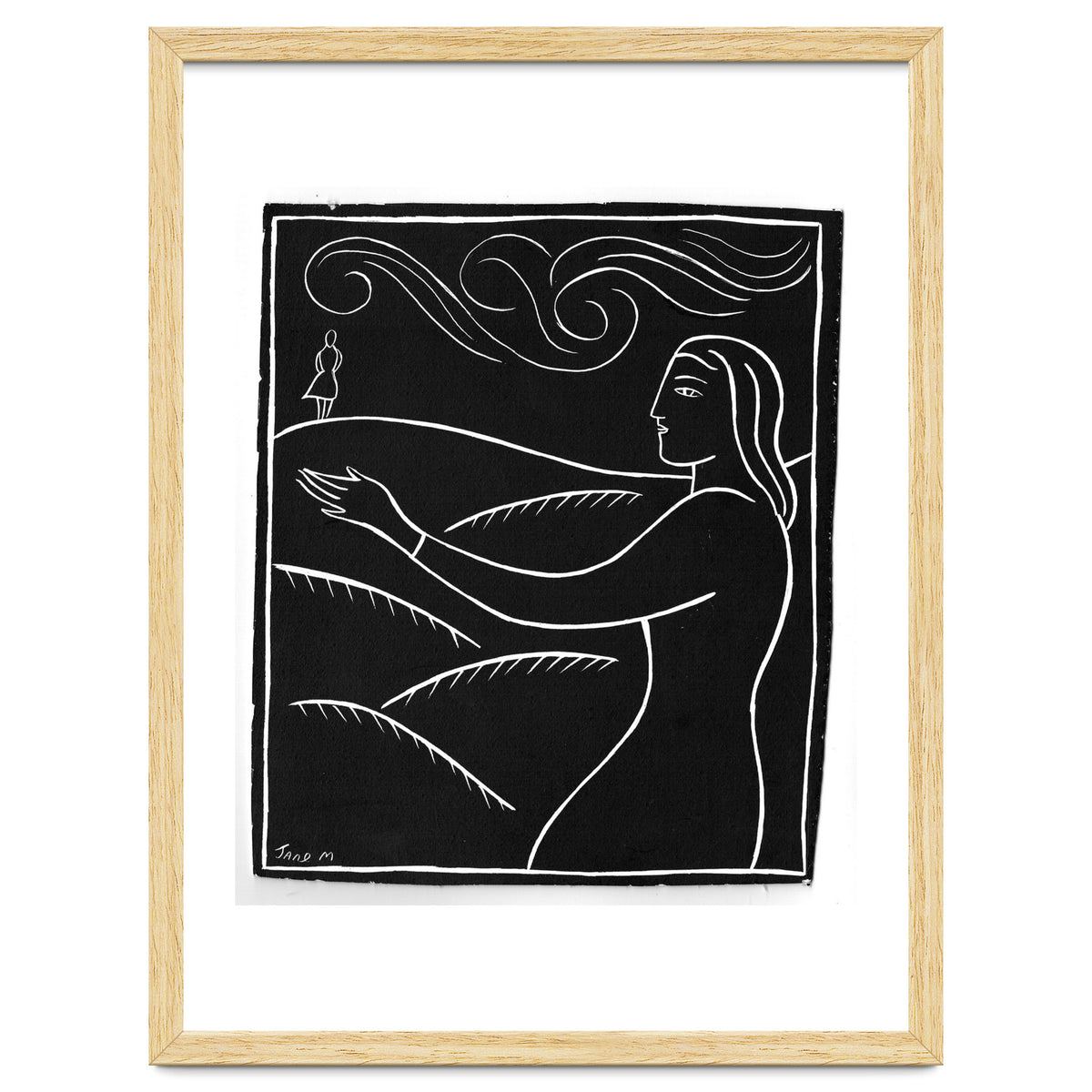 Woman With Future Self