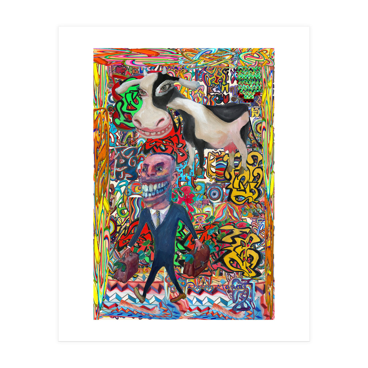 Vendedor De Dolares 4 (Print Only)