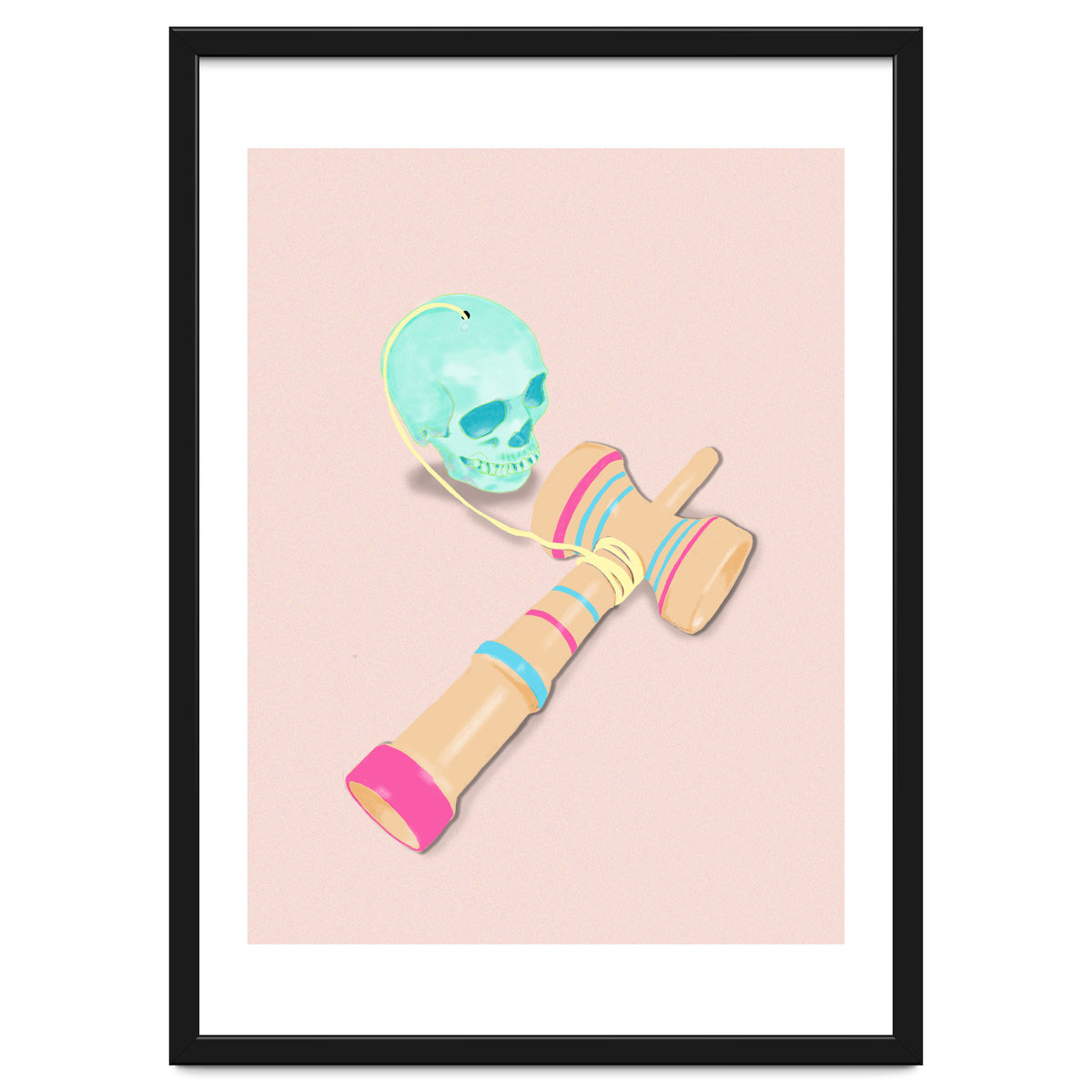 Skull kendama