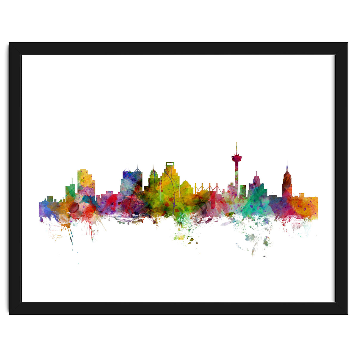 San Antonio Texas Skyline