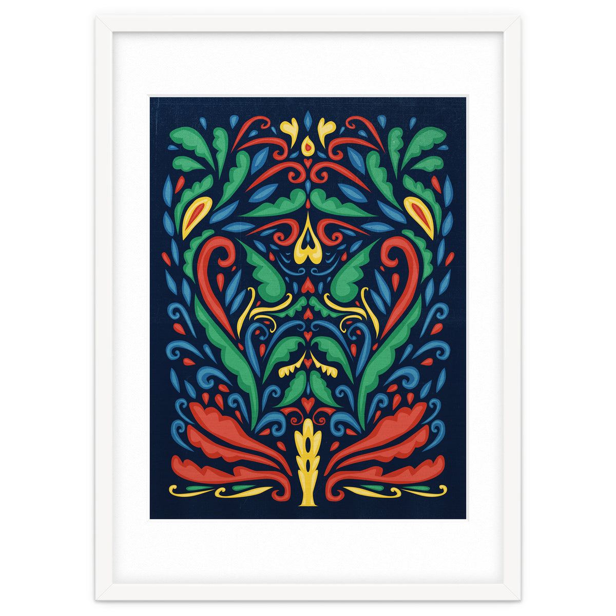 Art Nouveau Folk Art Style