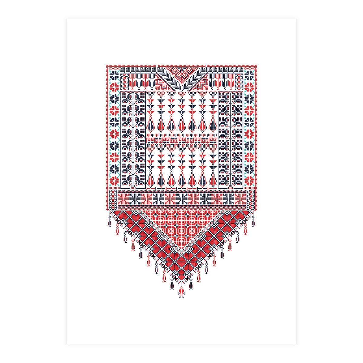 Tatreez Ornament 19 (Print Only)