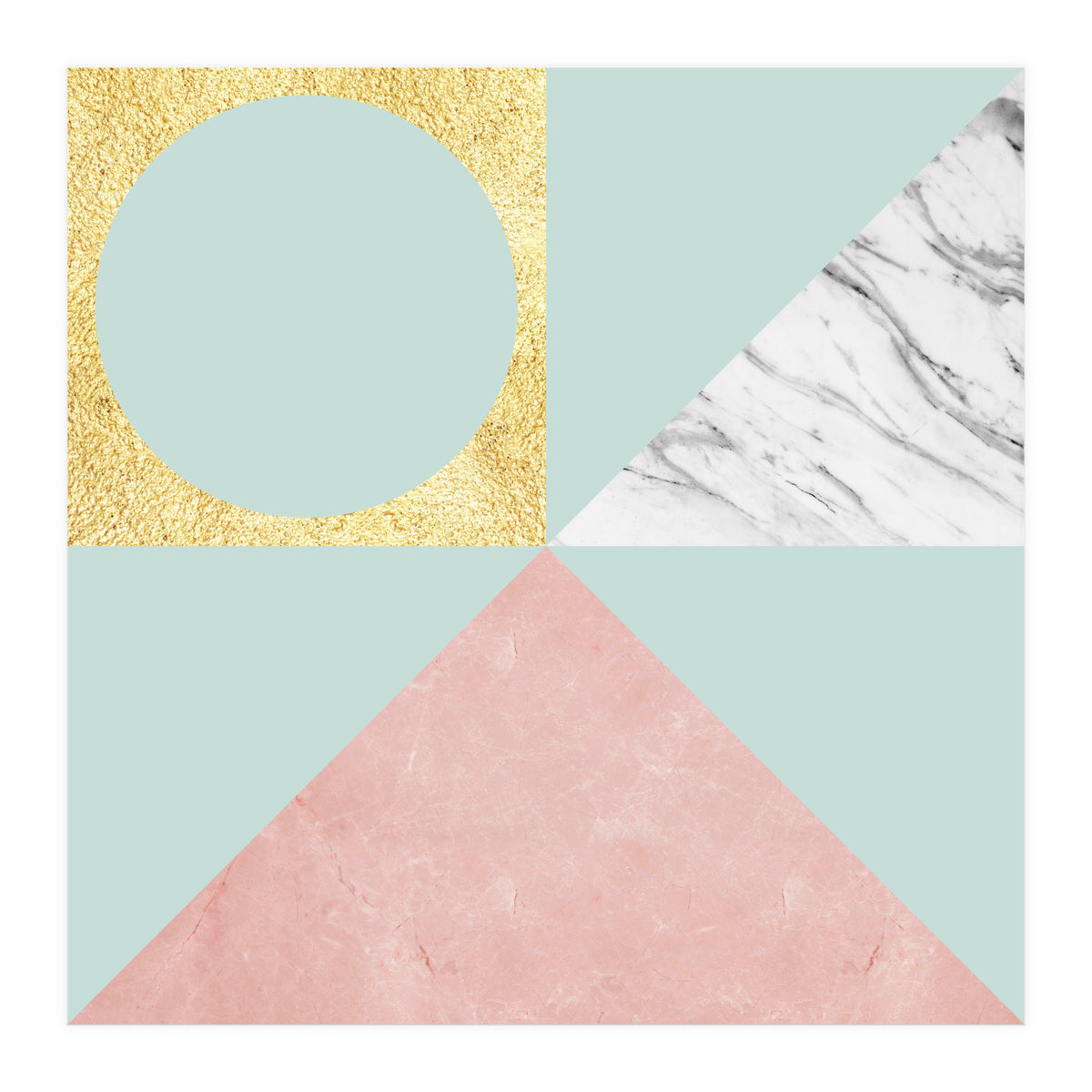 Marble and gold II (Print Only)