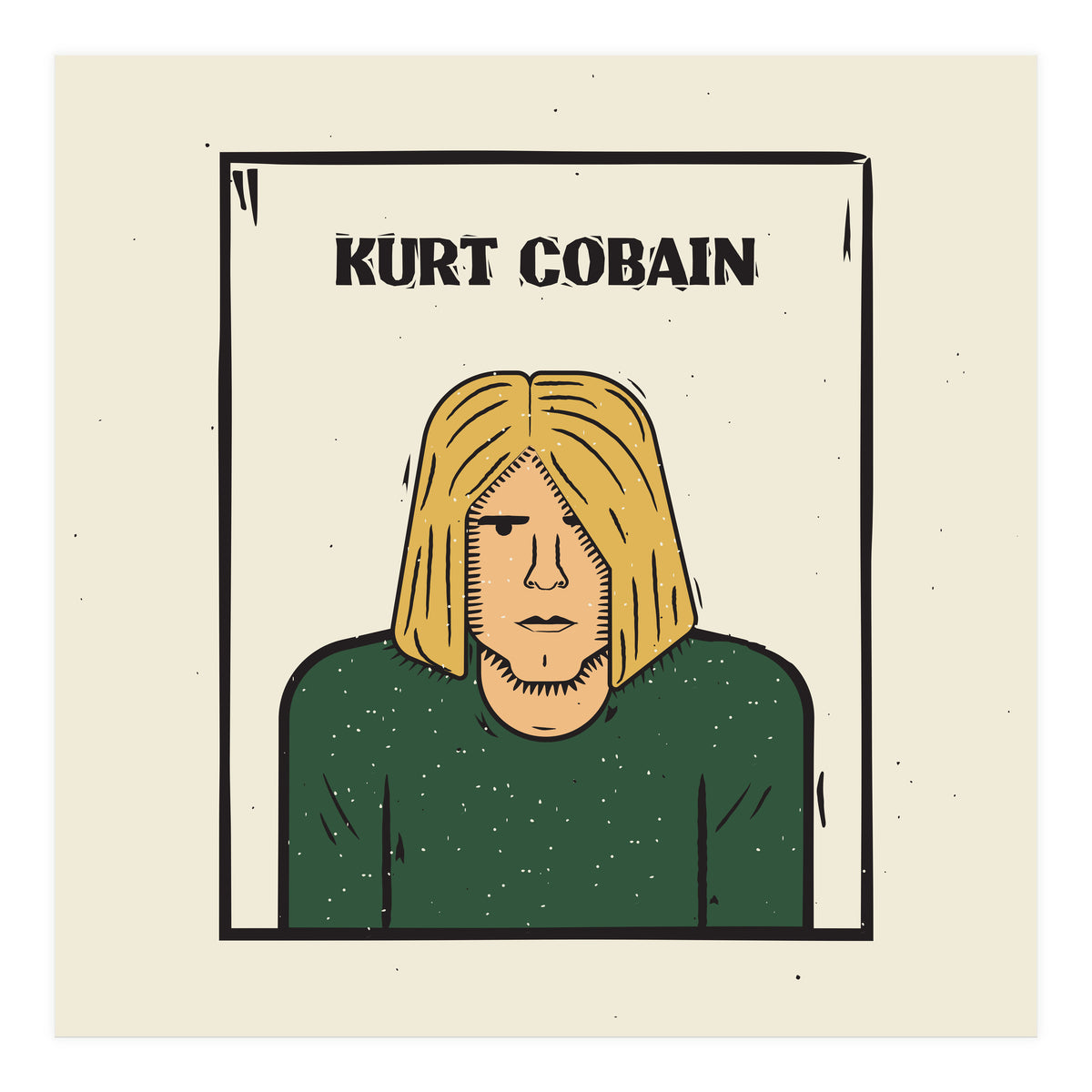Kurt Cobain (Print Only)