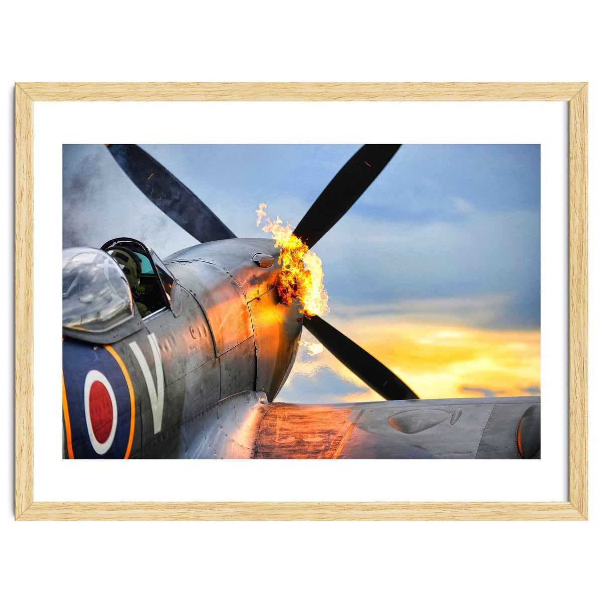 Spitfire Fighter Aircraft 'hot Starting'