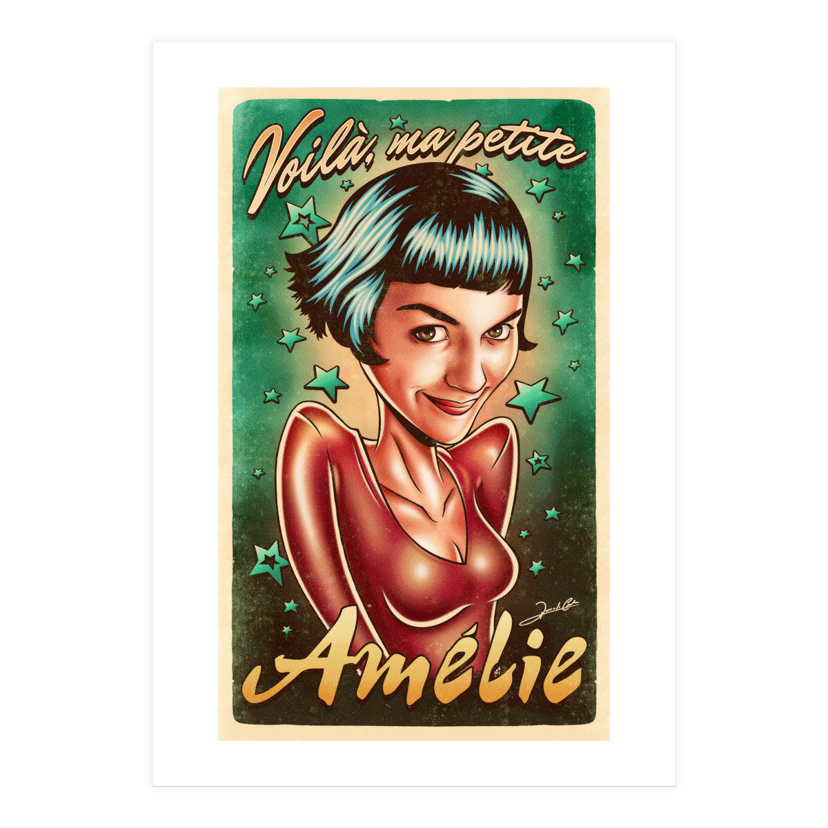 Voila Ma Petite (Print Only)