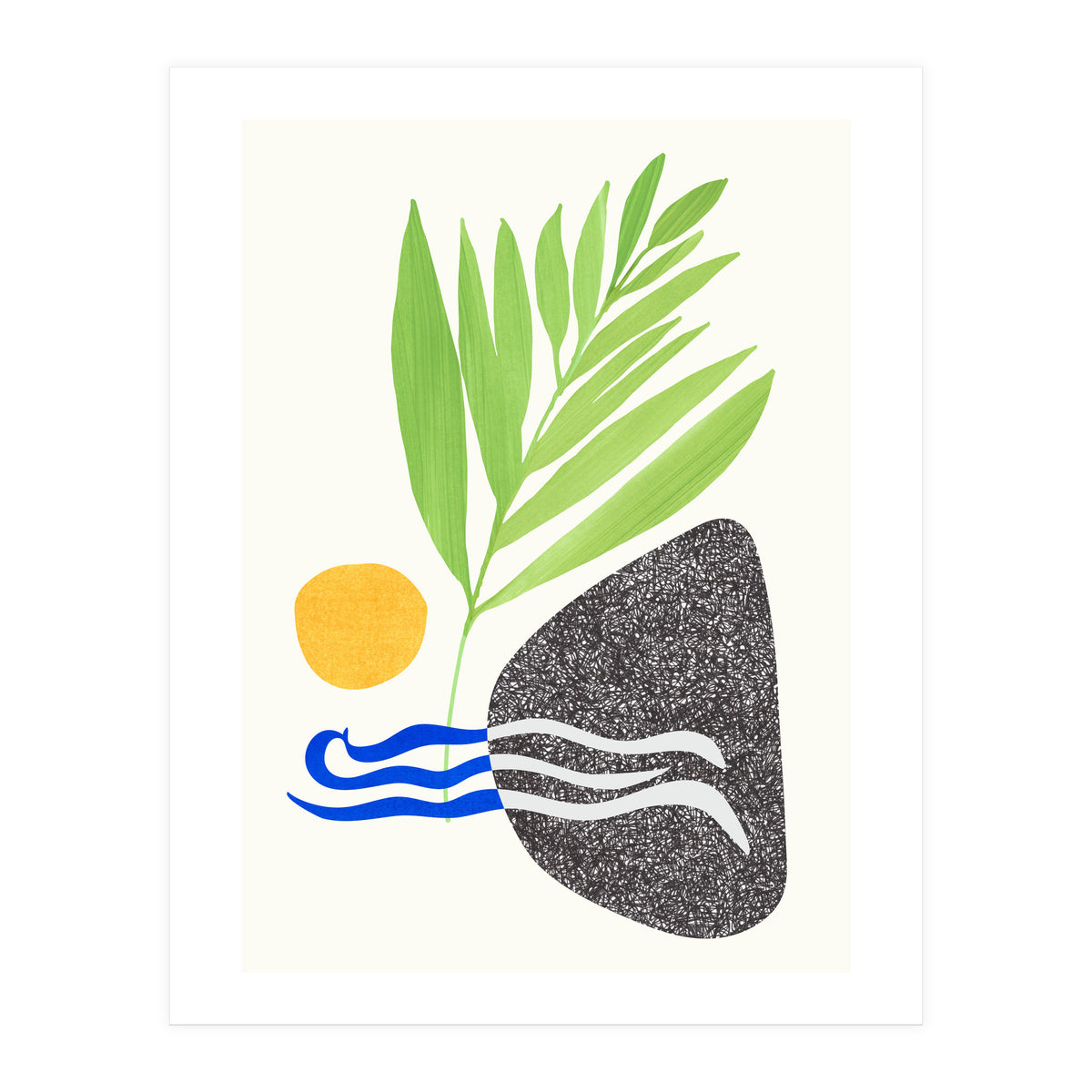 Yosemite Abstract Landscape (Print Only)