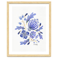 Protea Floral | Blue