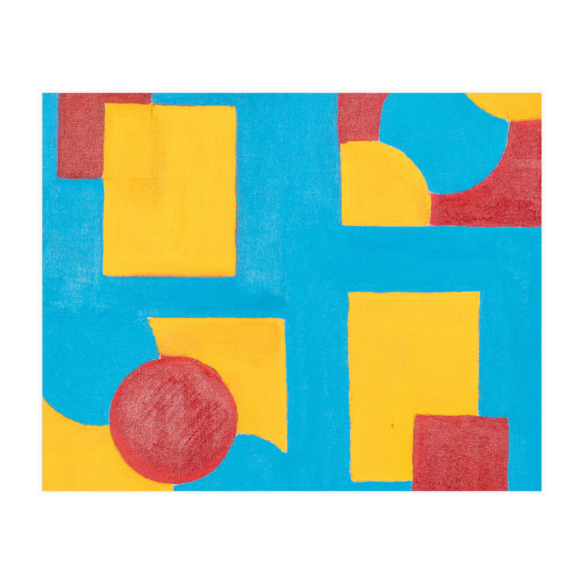 Circles And Squares (Print Only)