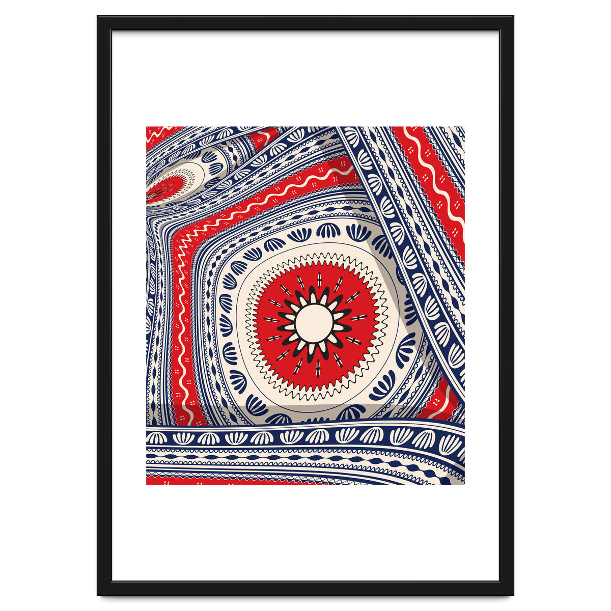 Romanian embroidery background 30