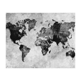 black and white world map (Print Only) thumbnail