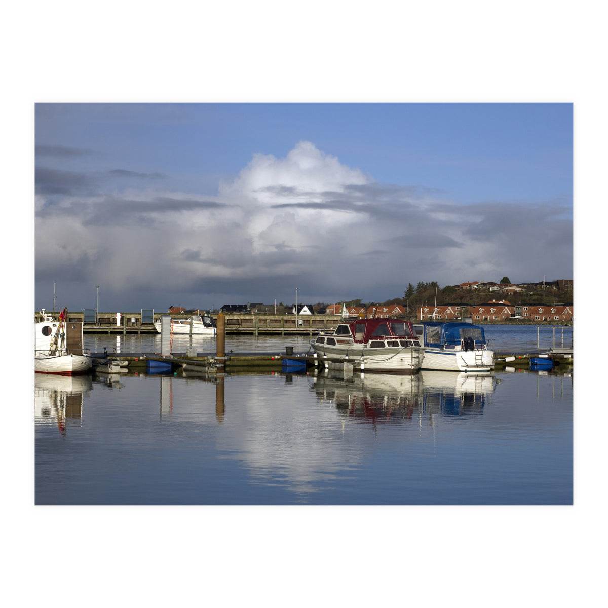 Fishing Boats At Bay (Print Only)