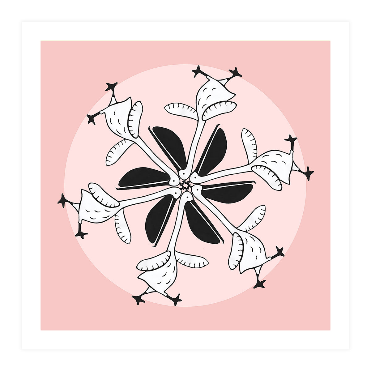 Pelican Wheel (Print Only)