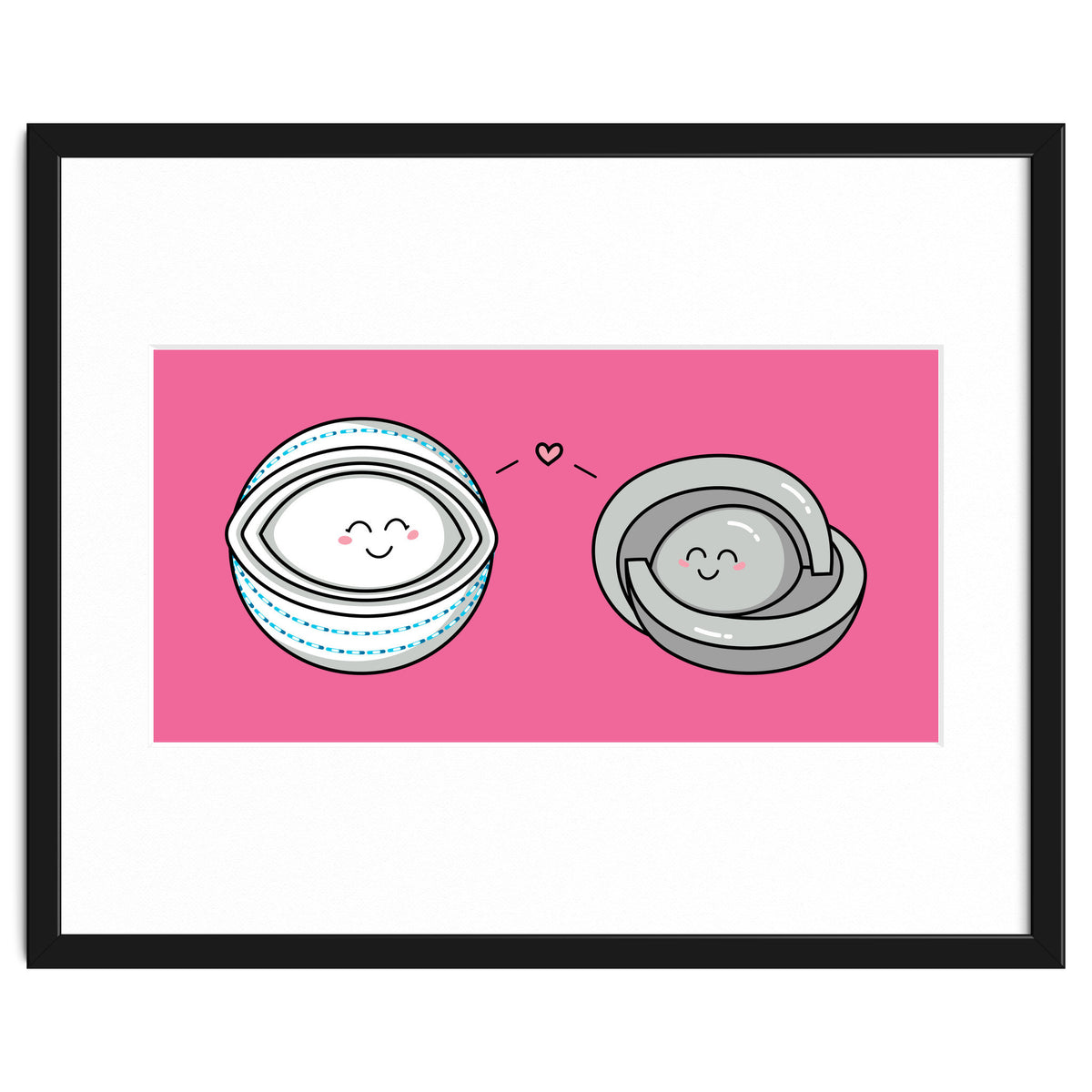 Kawaii Cute Timeless Mothership and Lifeboat Time Machines