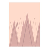 Pink mountains  (Print Only) thumbnail