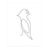 One Line Art Bird (Print Only) thumbnail