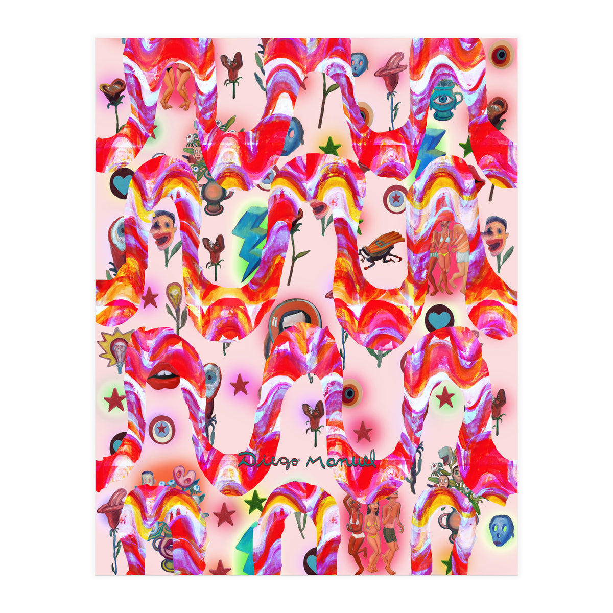 Pop Abstract 3 (Print Only)