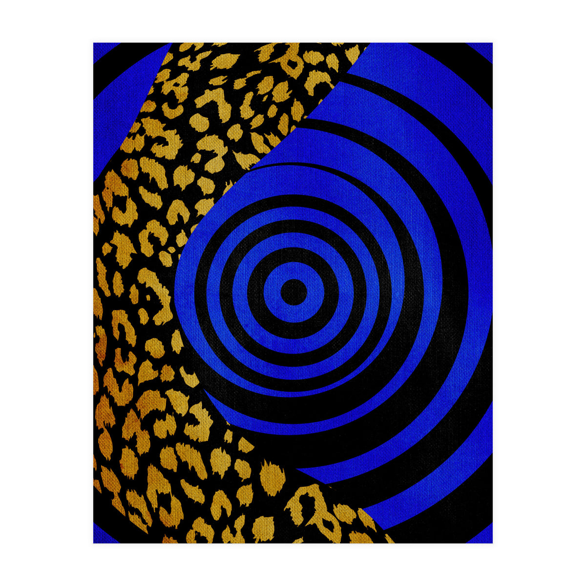 Fun Blue TIGER 2 (Print Only)