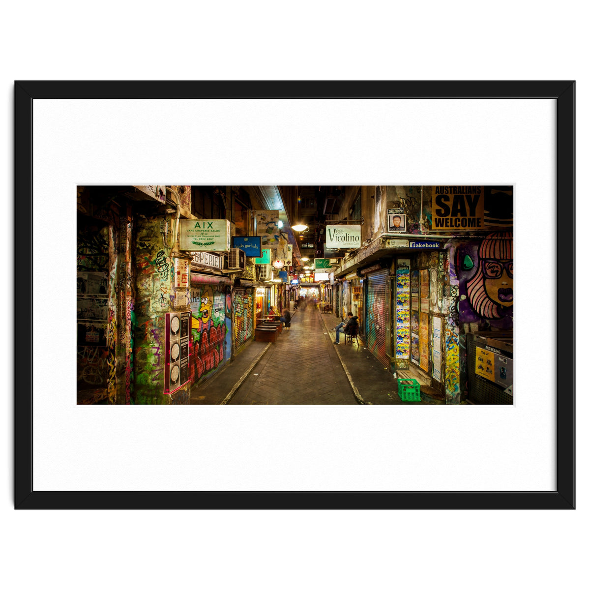 Centre Place After Dark