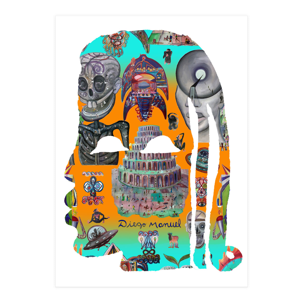 Abstracto Pop Nuevo B 20 Copia (Print Only)