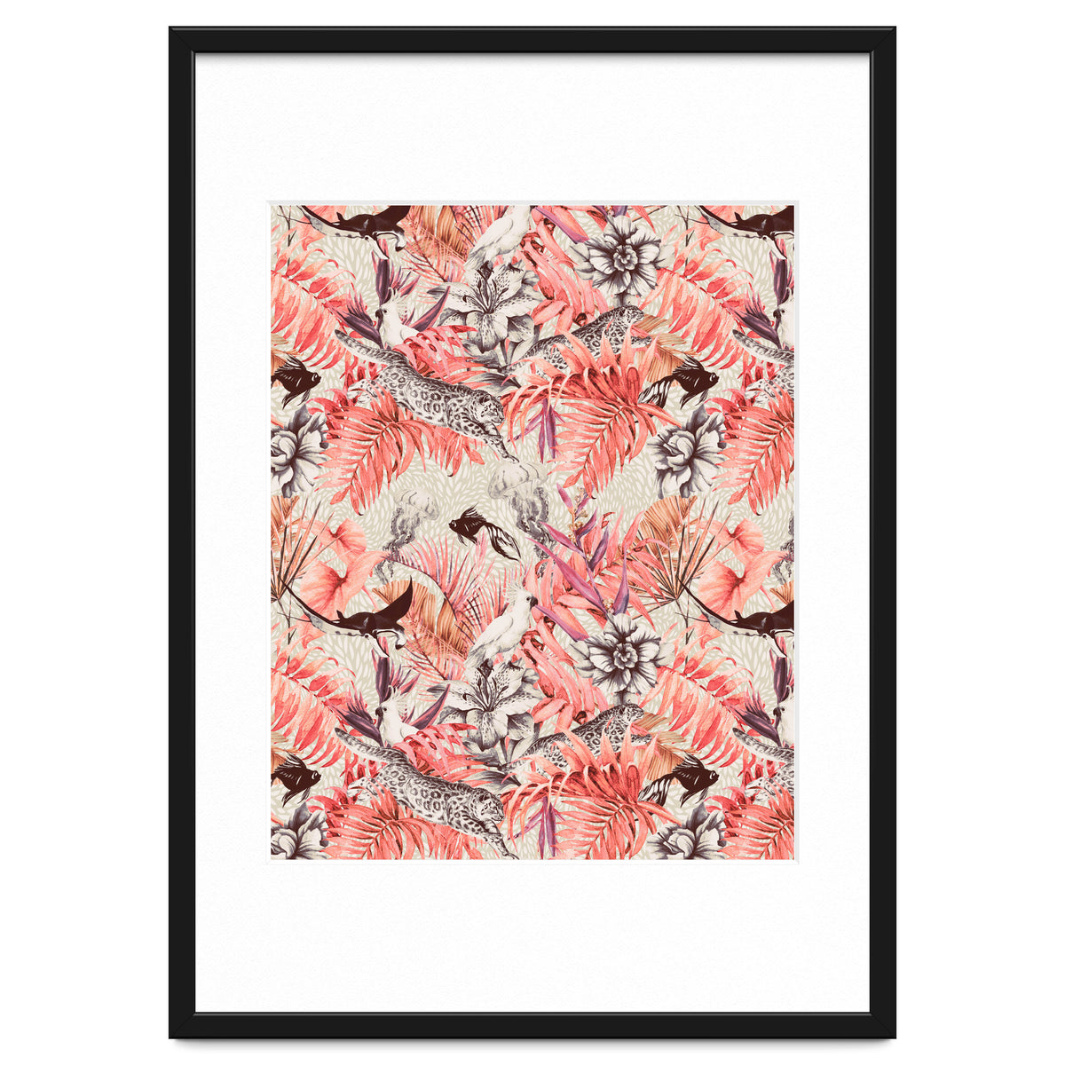 Tropical paradise pink