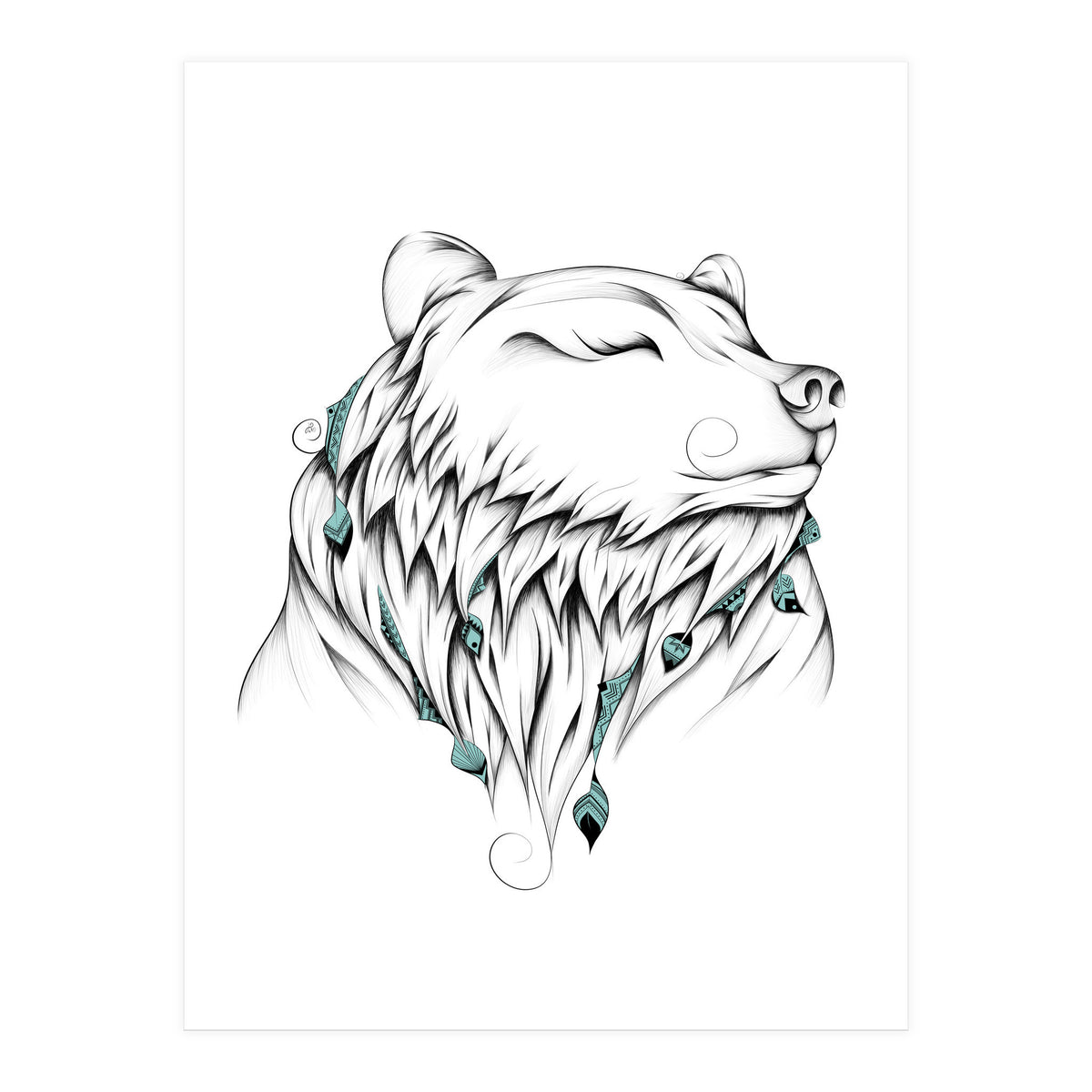 Poetic Bear (Print Only)