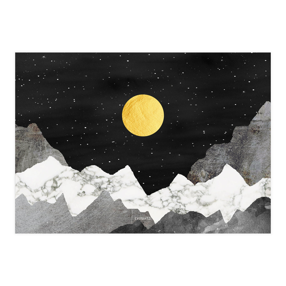 Live with Stars and Mountains (Print Only)