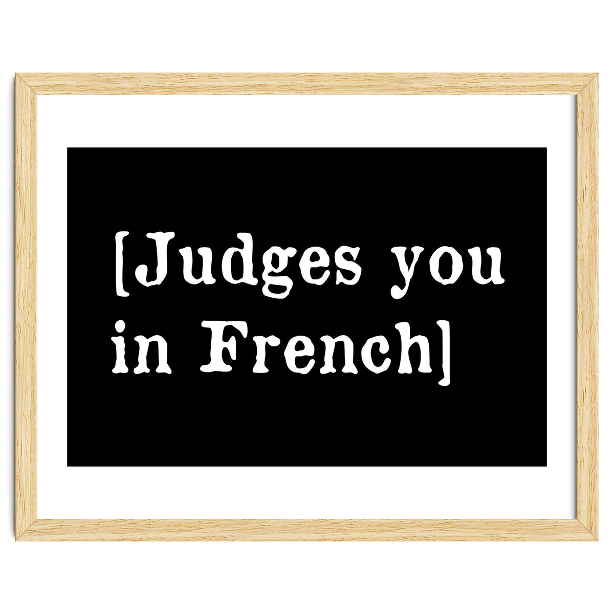 Judges You In French
