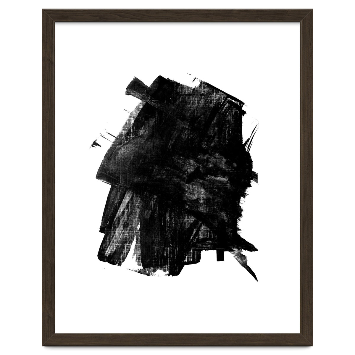 Minimalist Textured Brushstroke Art #3