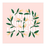 Think Happy Thoughts (Print Only) thumbnail
