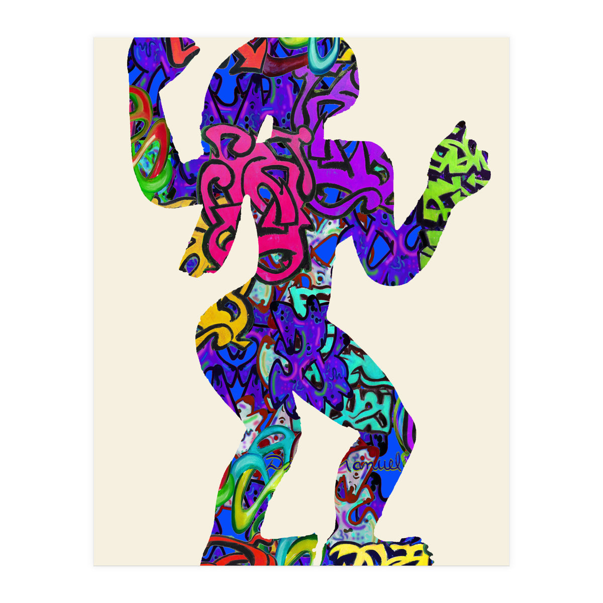 Graffiti Digital Nuevo 4 (Print Only)