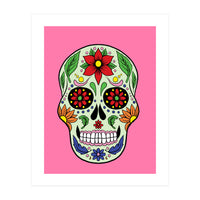 Colorful Skull I (Print Only)