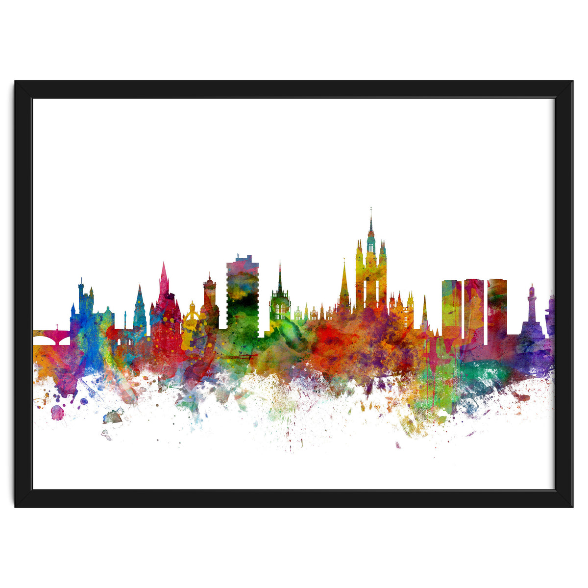 Aberdeen Scotland Skyline