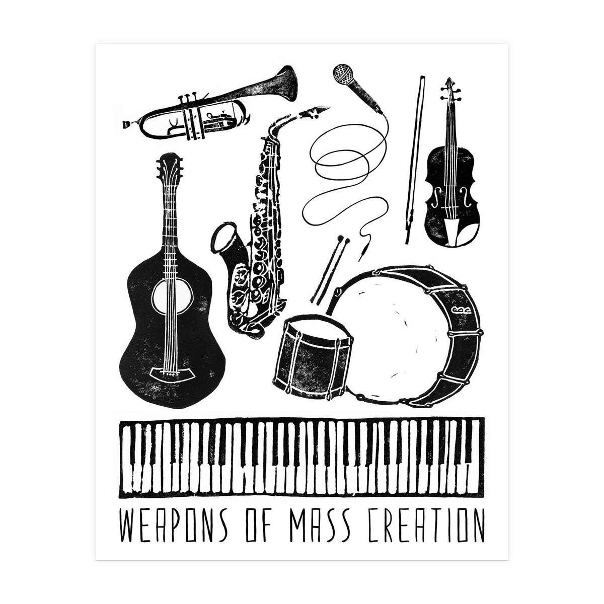 Weapons Of Mass Creation - Music (Print Only)