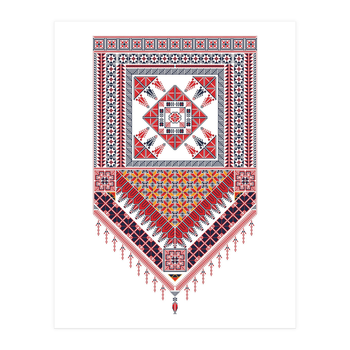 Tatreez Ornament 21 (Print Only)