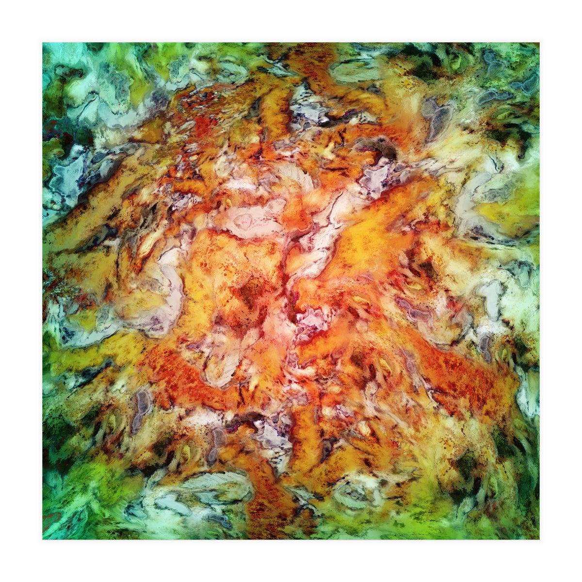 Floral Escalator (Print Only)