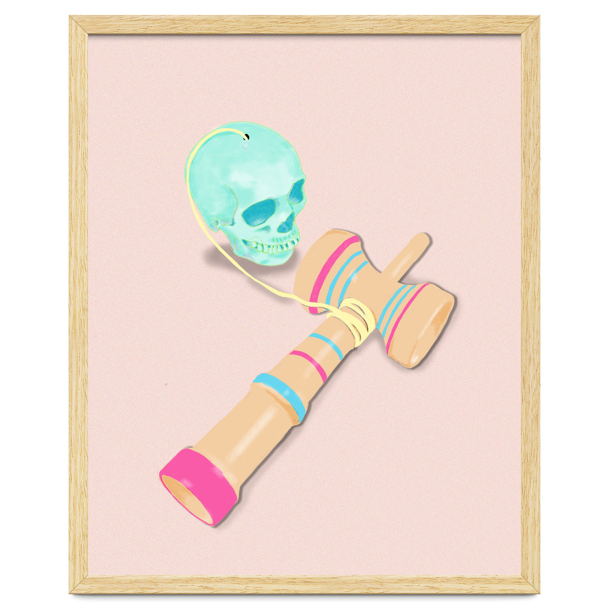Skull kendama