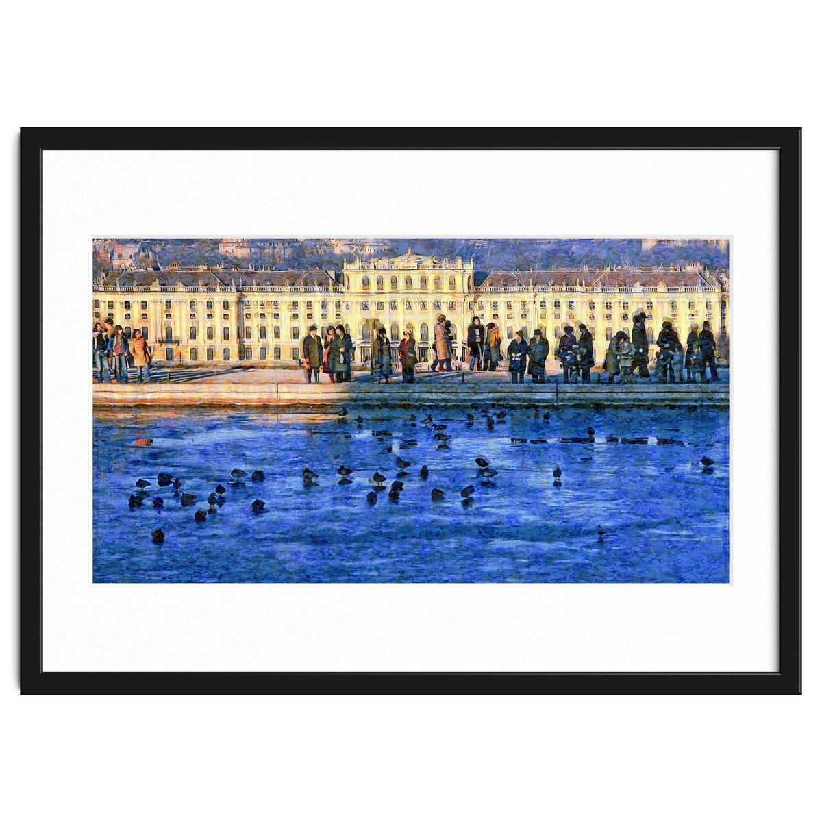 Winter's day at Schoenbrunn