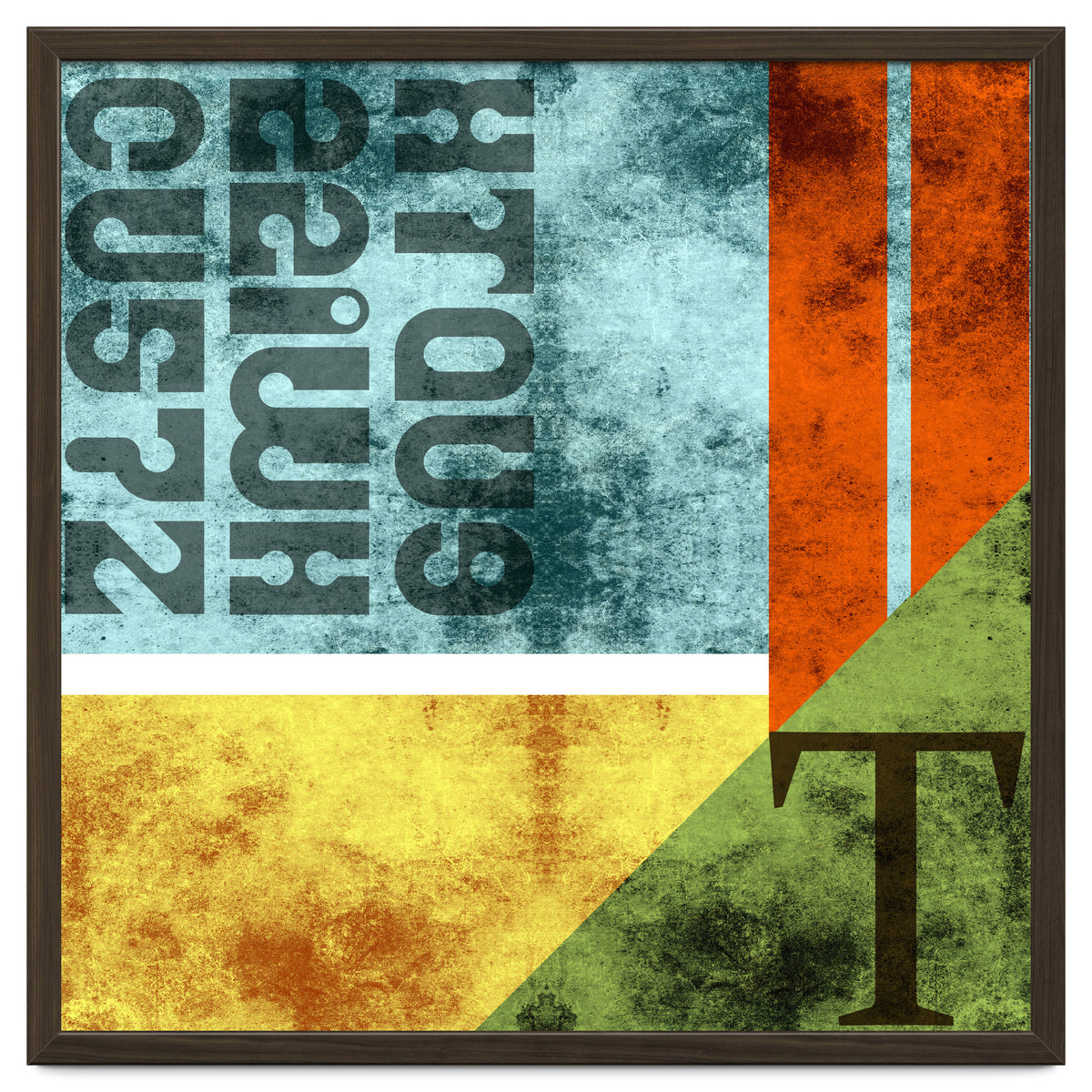 Abstract Industrial Rgby