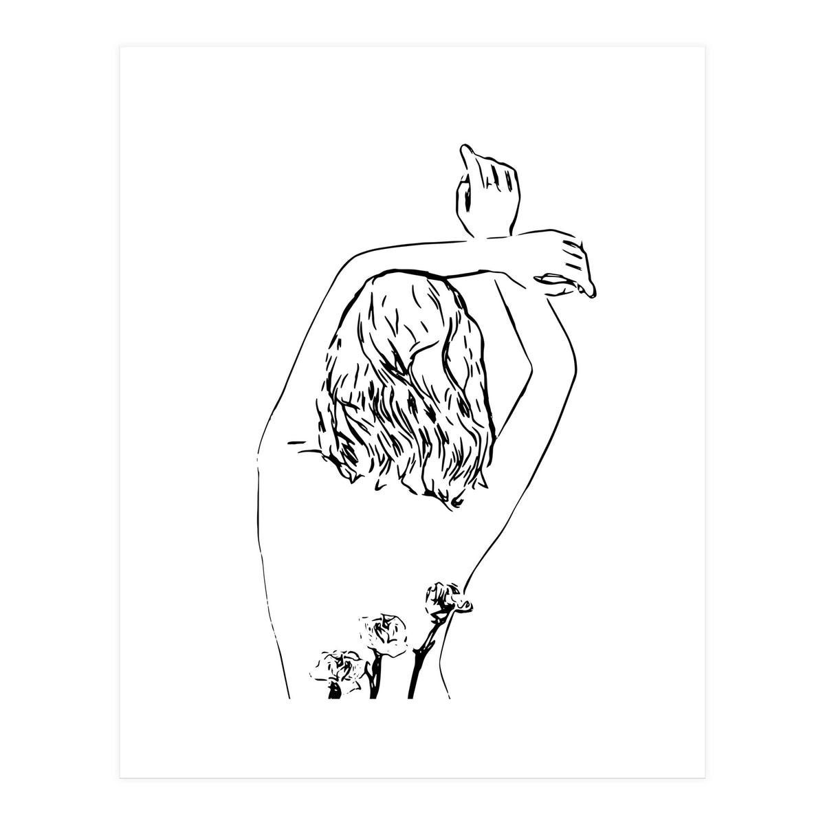 Oblivious #drawing #illustration (Print Only)