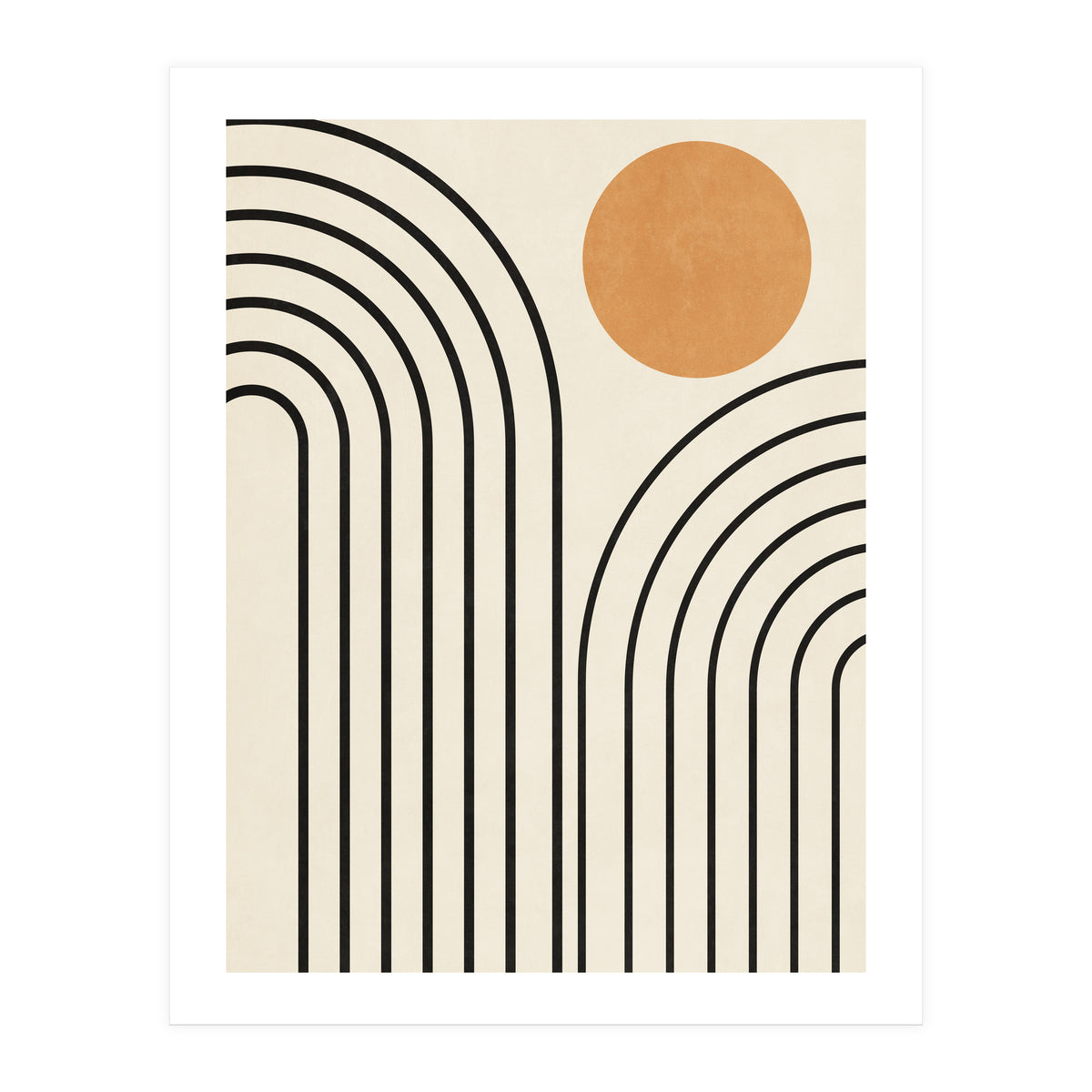 ARCHES AND SUN  - 01L (Print Only)